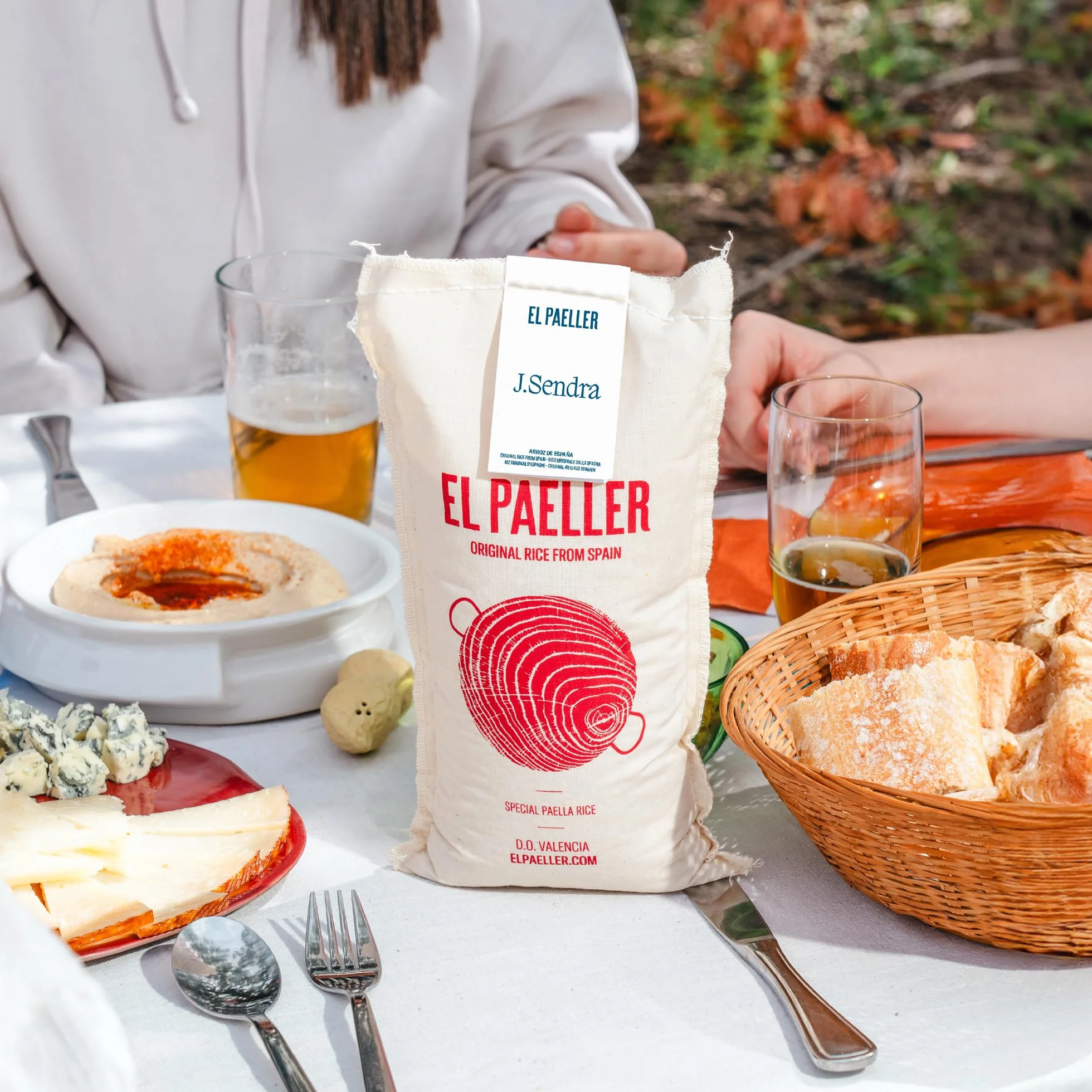El PAELLER - Riso J. Sendra D.O. Valencia | Massimo assorbimento del sapore per paella e riso cremoso | Confezione da 3 unità da 1 kg
