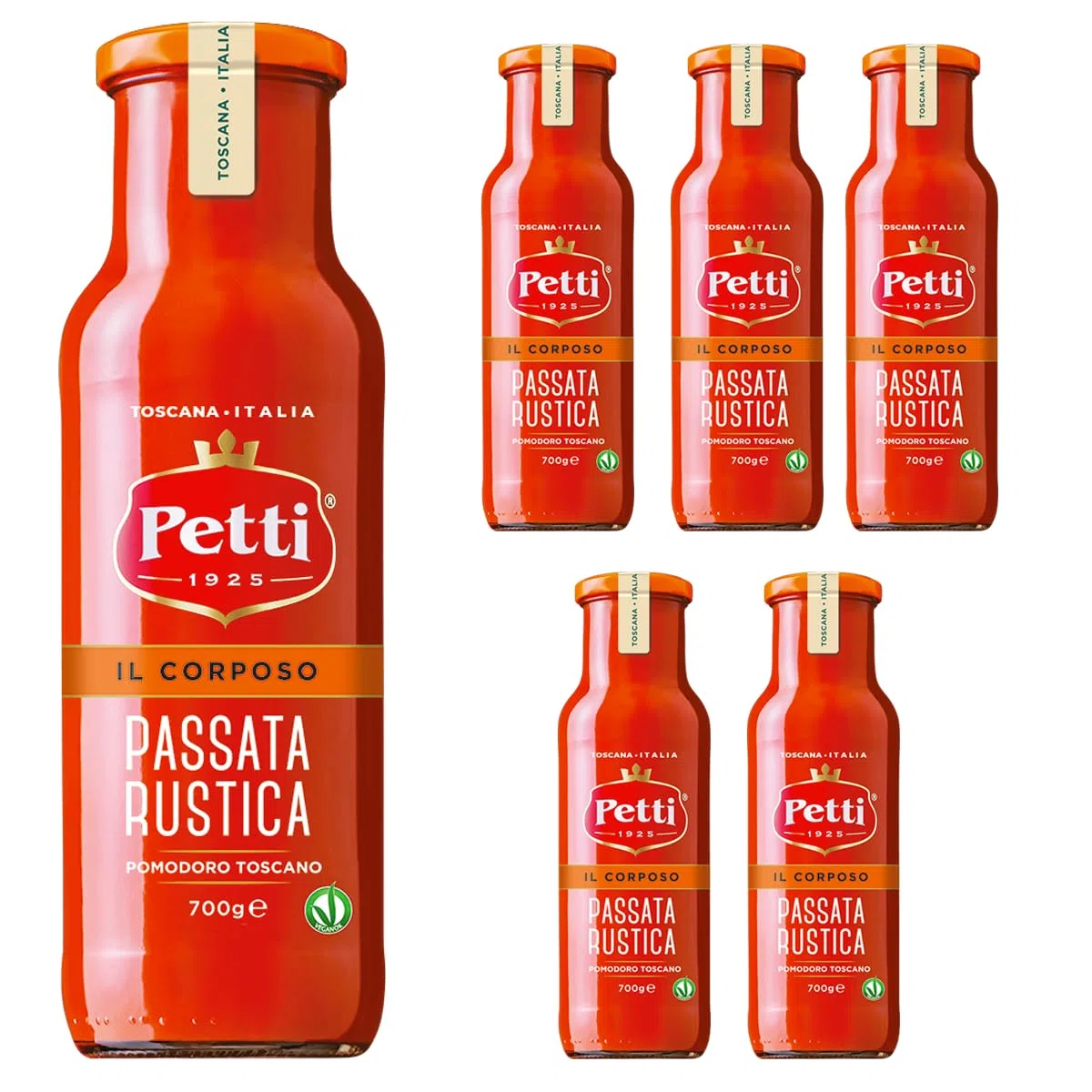 Petti Il Corposo - Passata Rustica 700g (Pack 6)