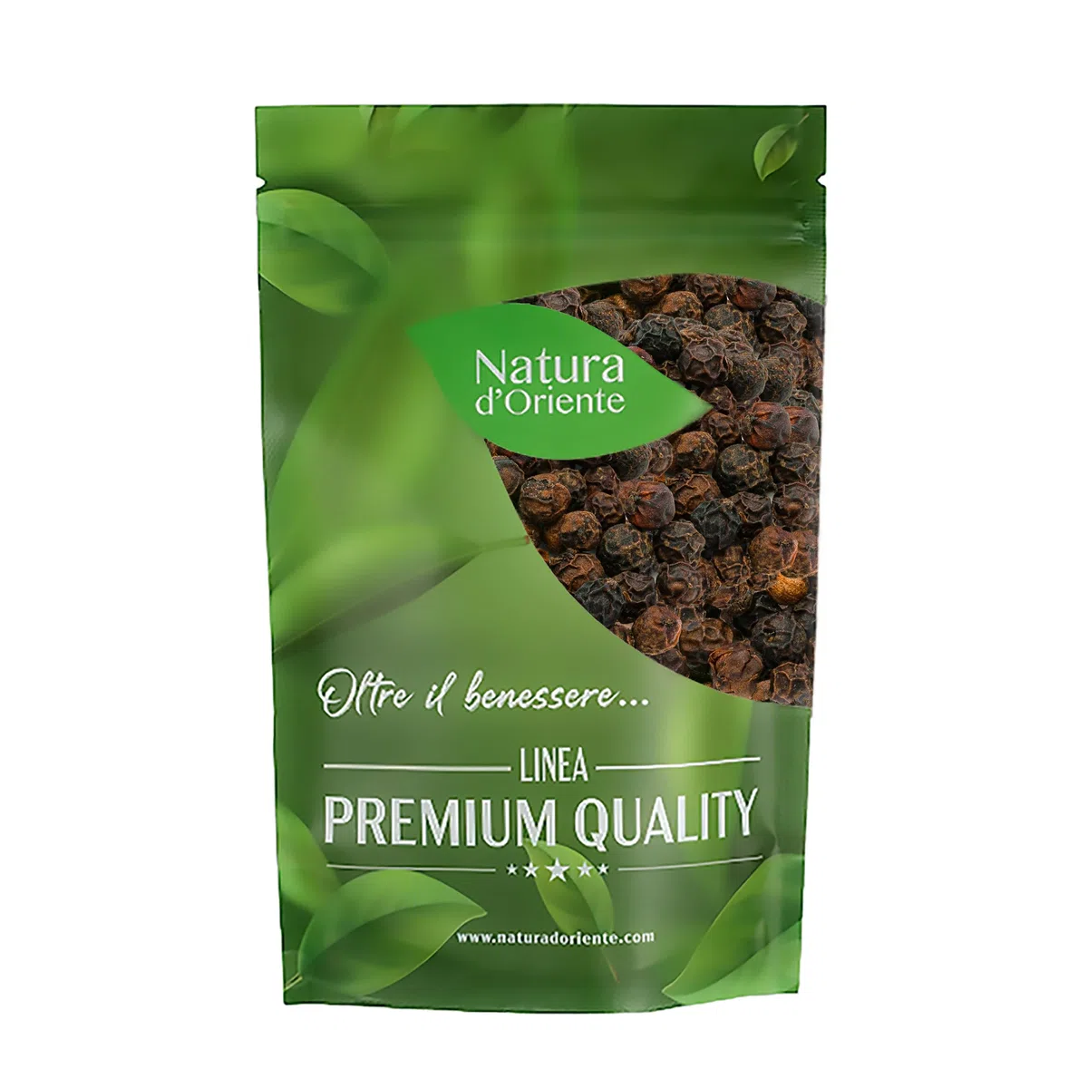 NATURA D'ORIENTE | Pepe nero in grani tipo TGEB 750g 100% di Qualità