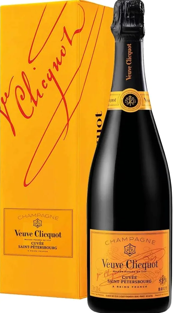 Champagne AOC Cuvée Saint-Pétersbourg Veuve Clicquot 0,75 L Astucciato
