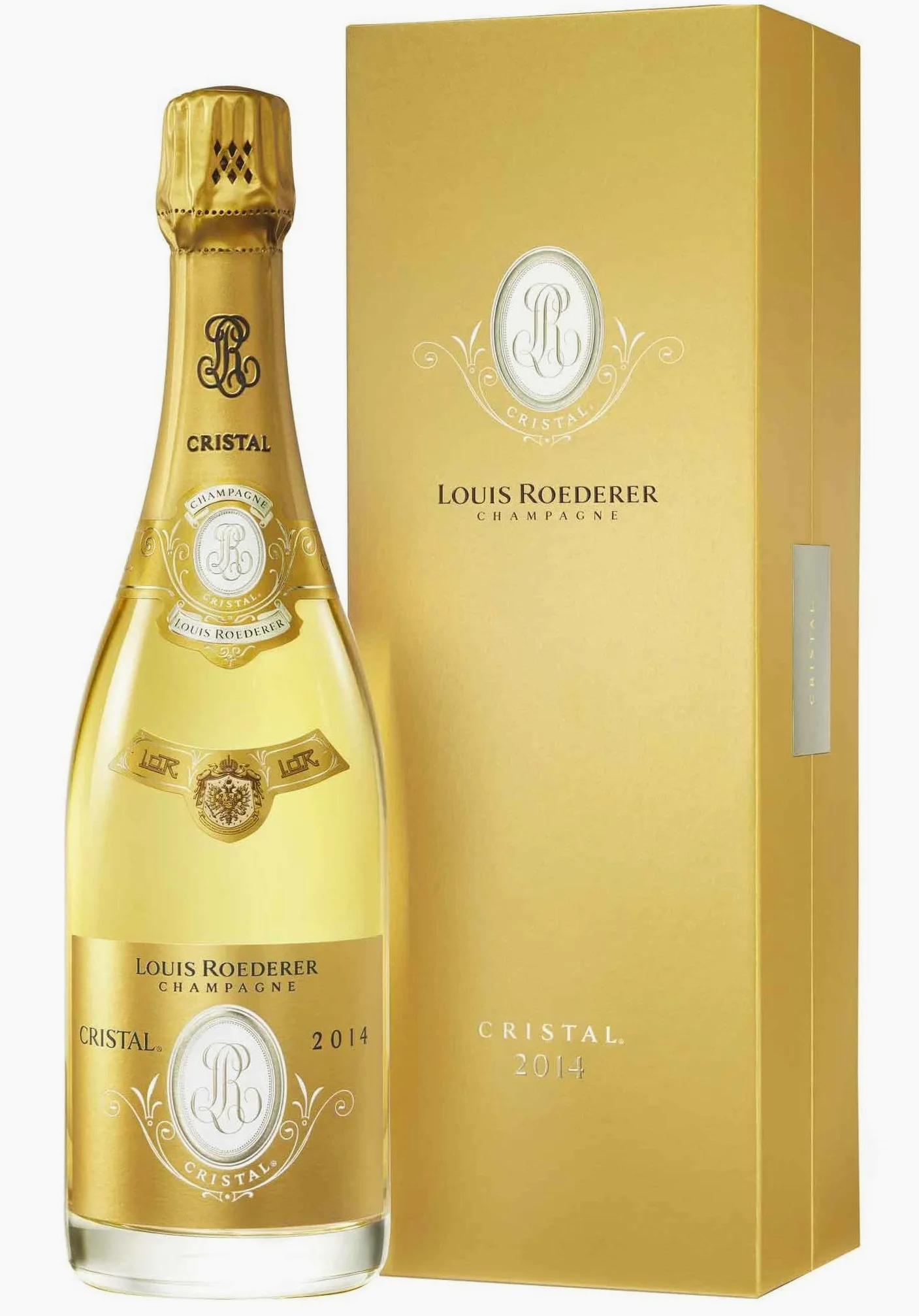 LOUIS ROEDERER CHAMPAGNE CRISTAL 2014 75 CL CON COFANETTO