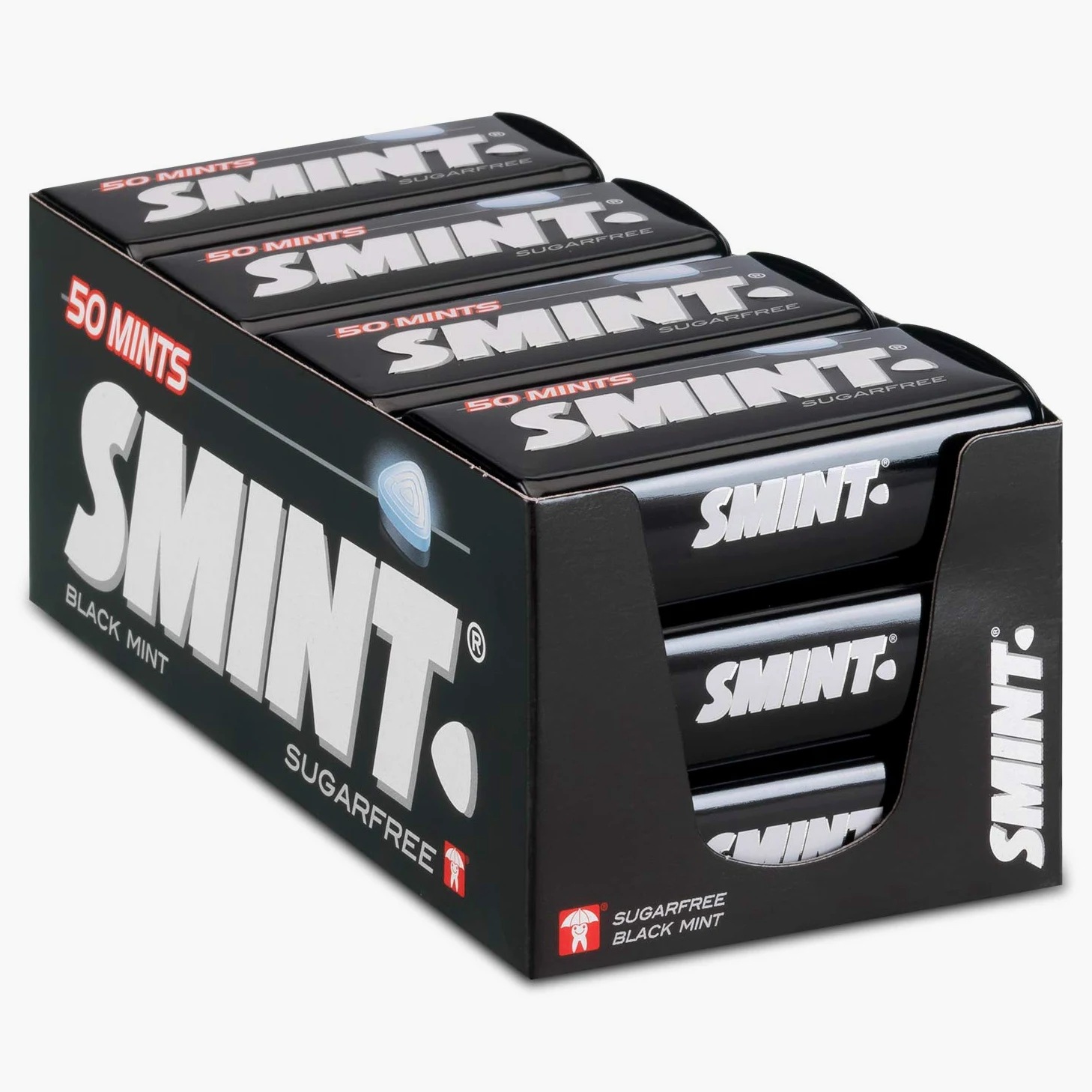 Smint xl tin blackmint | 12x | Peso totale 840 gr