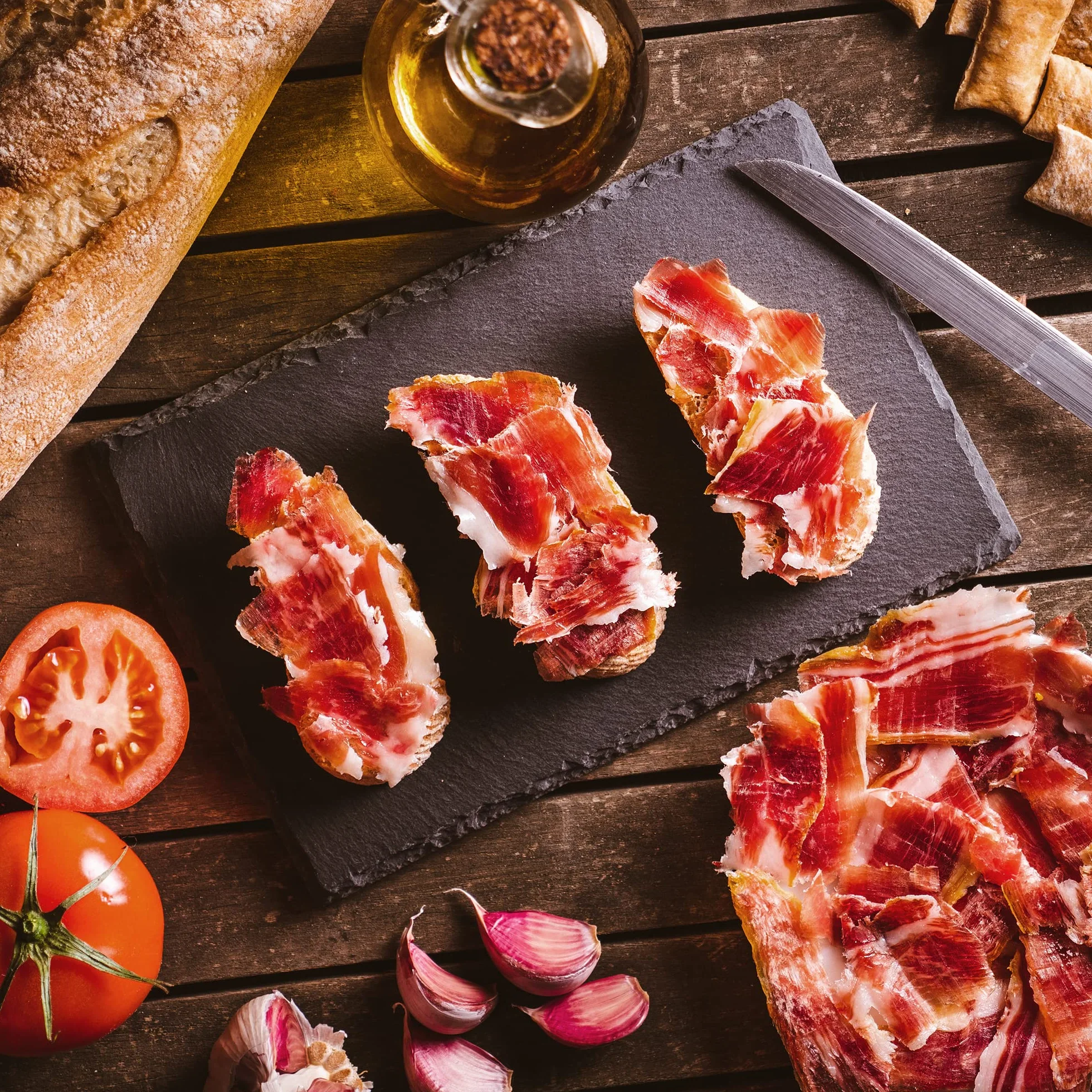 Prosciutto Spagnolo Pata Negra ibérico (Spalla) 4-4.5 Kg - Jamon Iberico (Paleta de Cebo)