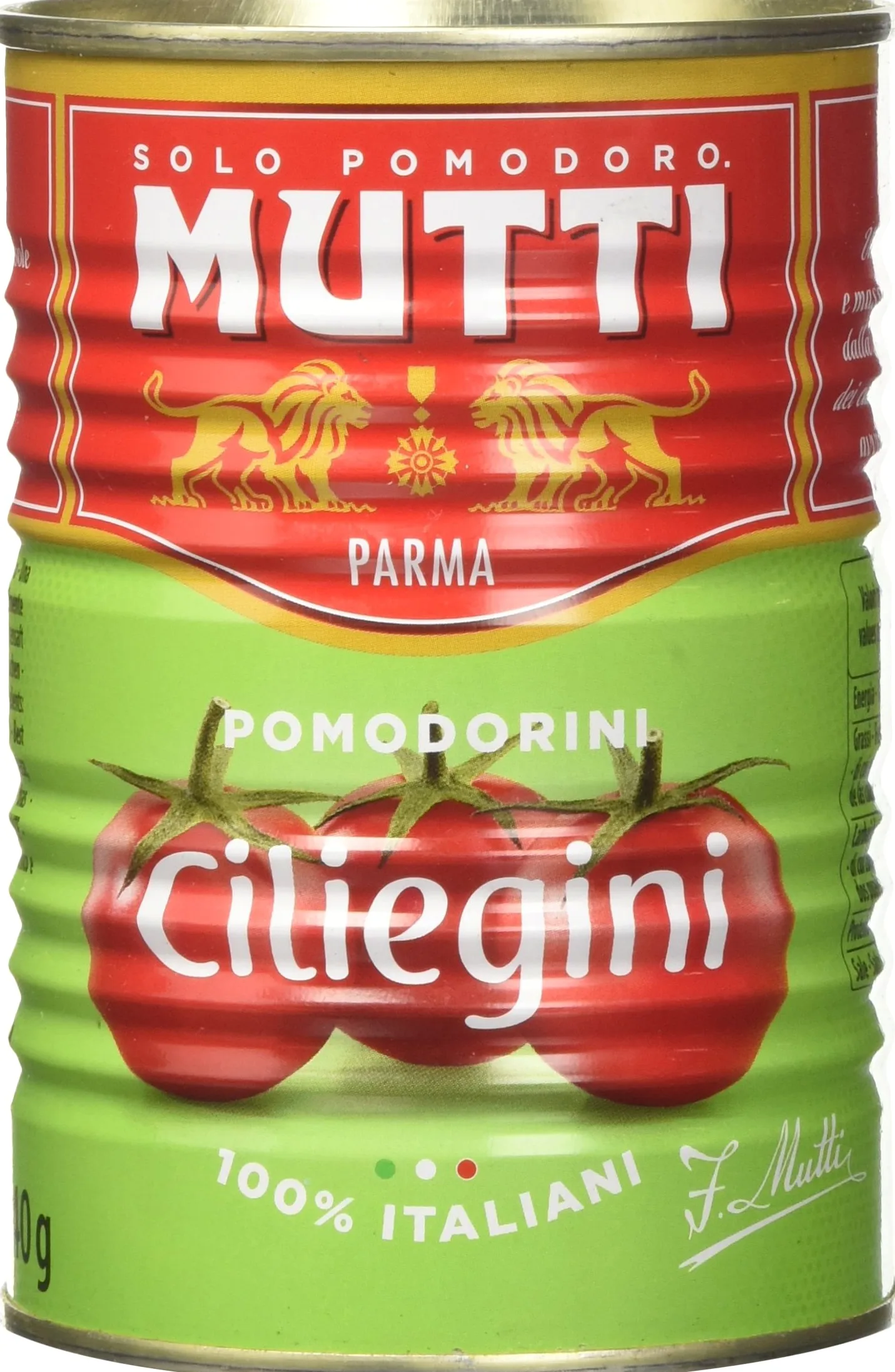 Mutti Pomodorini Ciliegini - 24 Lattine da 400g