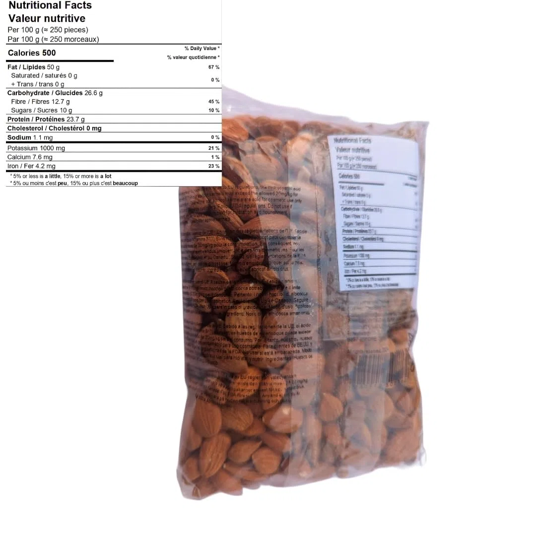 Noccioli di Albicocca Amari Naturali 227g/8 oz: Semi Grezzi & Mandorle