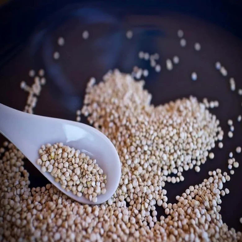 IL FRUTTAROLO Quinoa Bianca Biologica 5 Kg Semi di quinoa bio ottima fonte di proteine perfetta per piatti vegani e ricette salutari. Formato convenienza