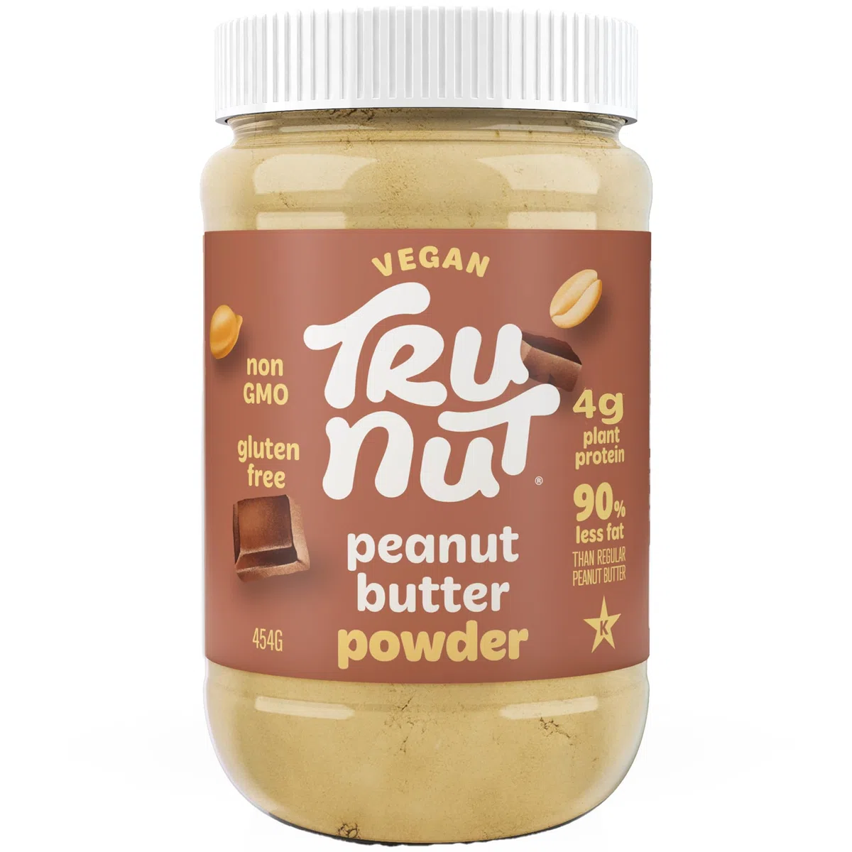 Tru-Nut Powdered Peanut Butter, Chocolate Flavor