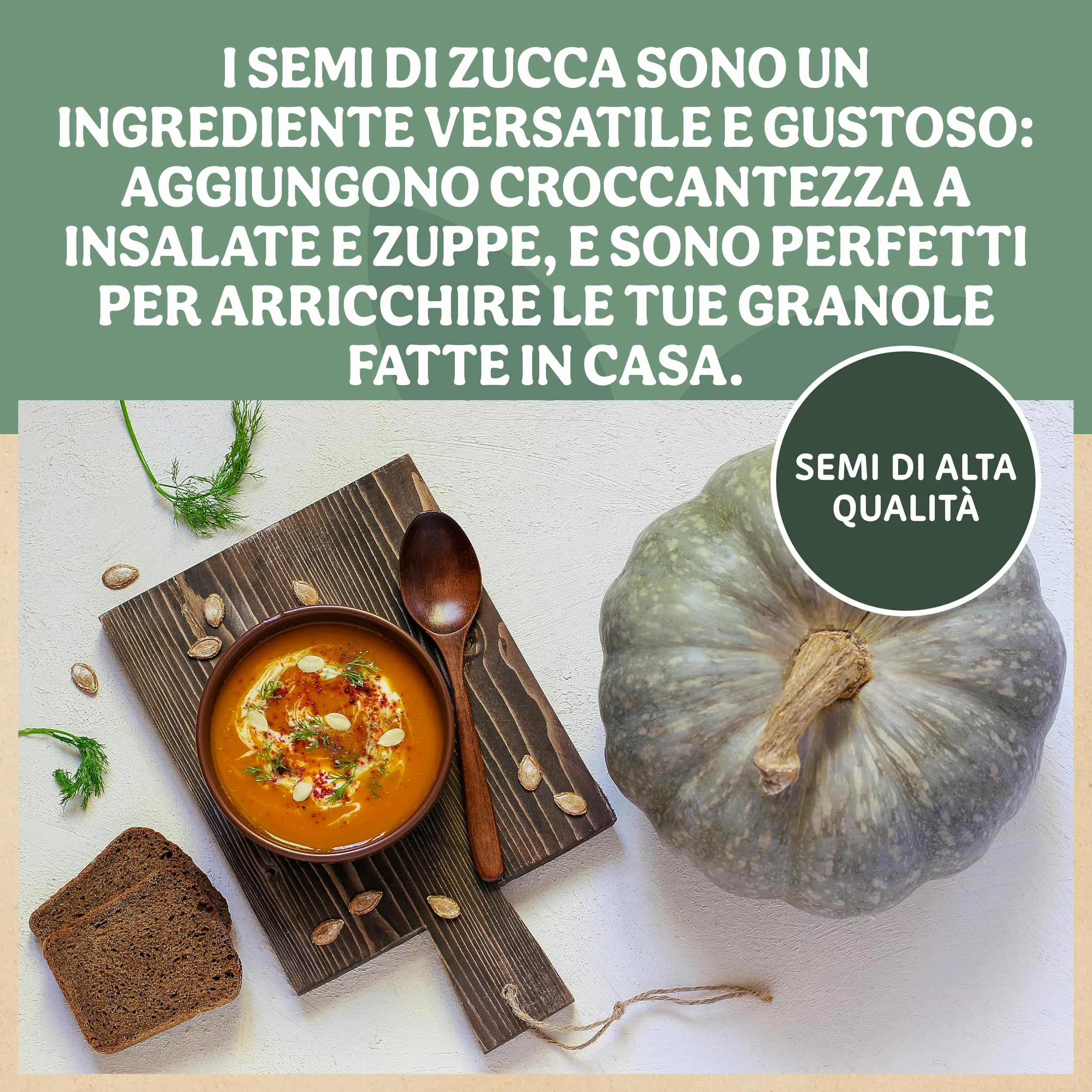 Probios Semi di Zucca Bio - Ricchi di Nutrienti - Perfetto per Piatti Dolci e Salati - Deliziosi e di Qualità Premium Semi Zucca - Confezione da 5 kg