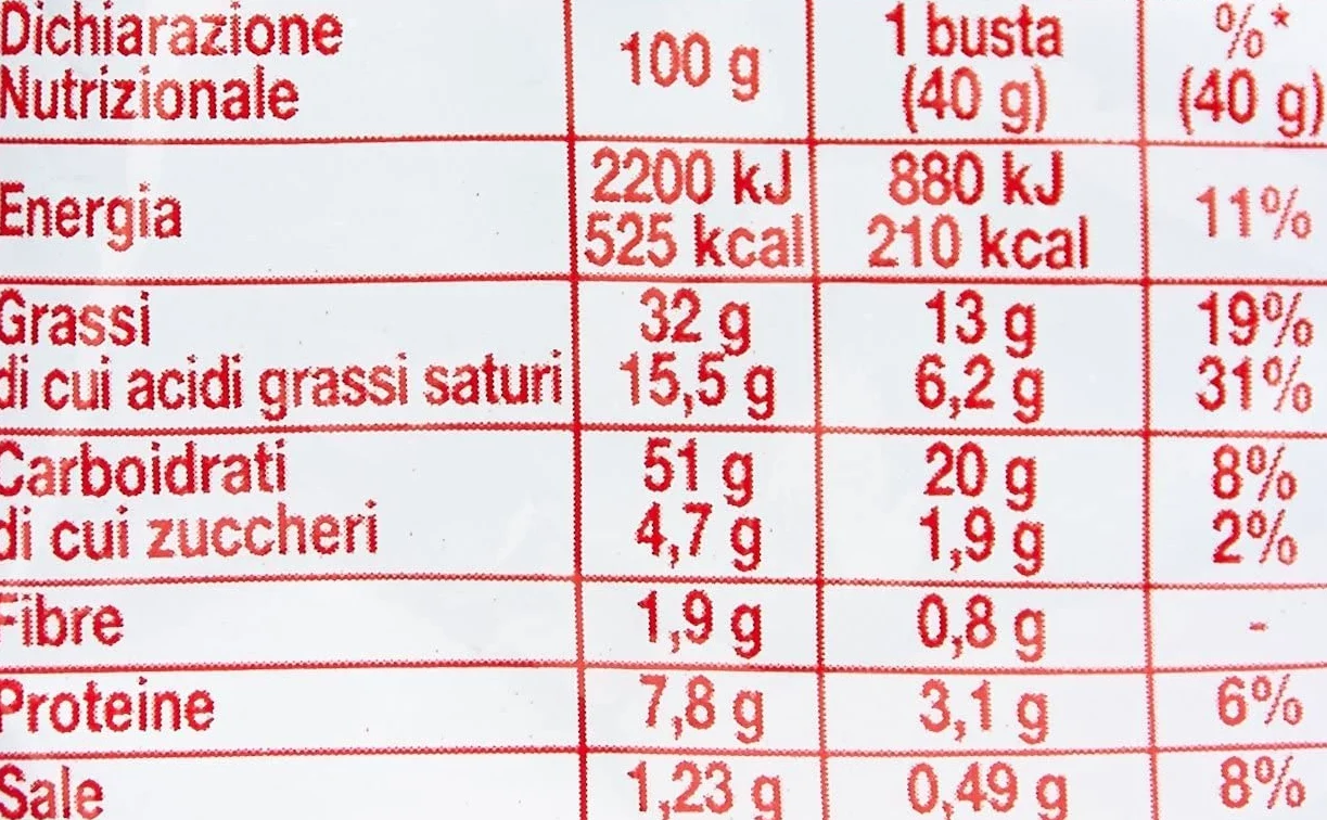 Fonzies Gli Originali - 50 snack di mais con gusto di formaggio, 40 g