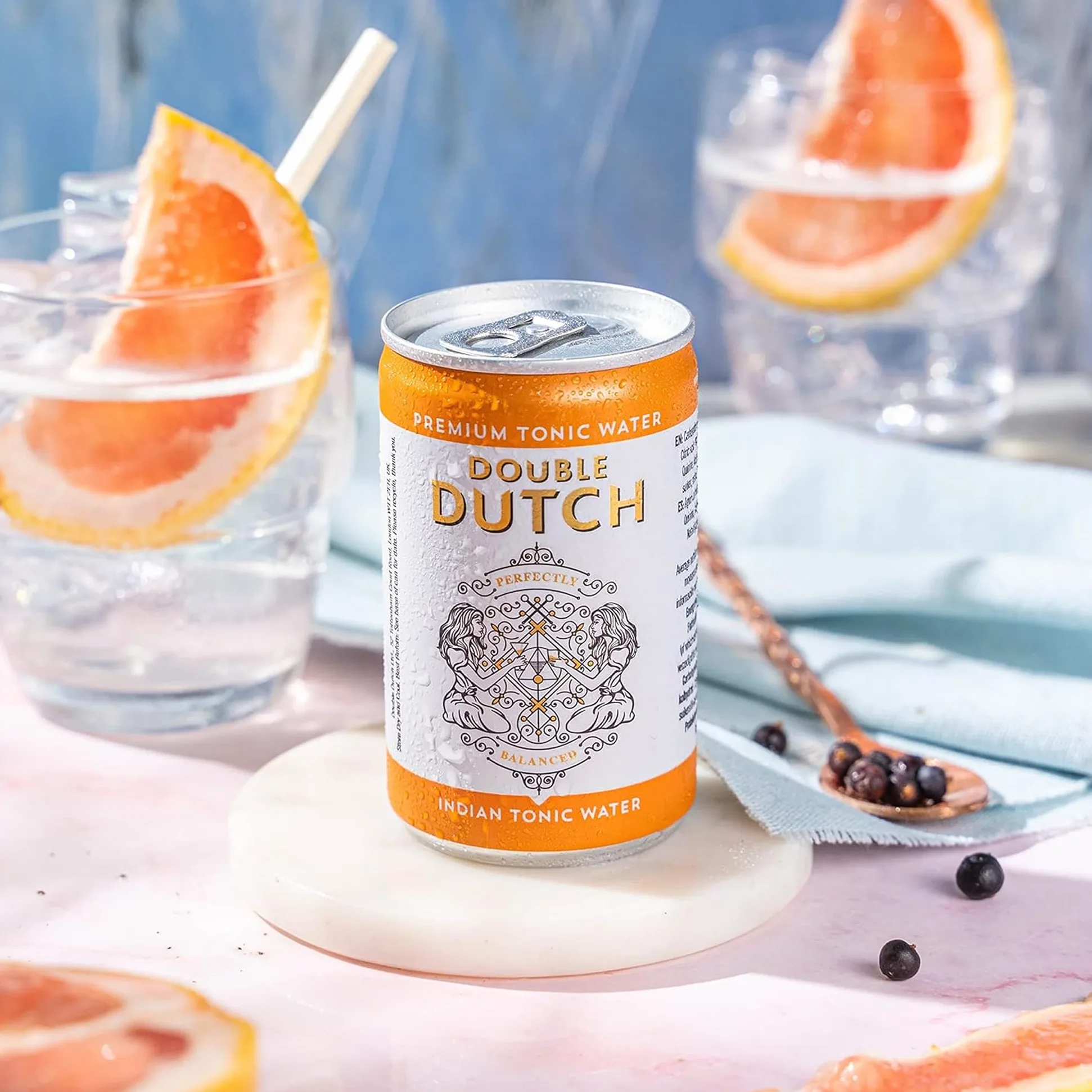 DOUBLE DUTCH Indian Tonic Water - 0,15L x 24 LATTINE