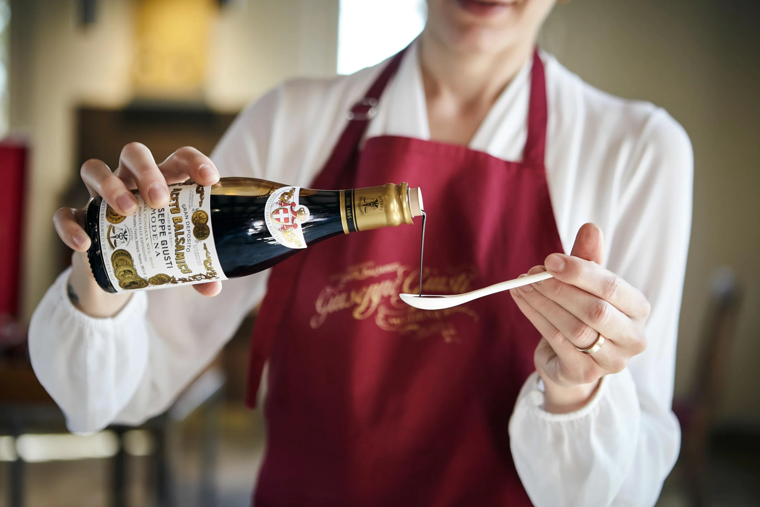 Giusti - Aceto Balsamico di Modena IGP 2 e 3 Medaglie d'Oro - 2 x 250ml Champagnotta