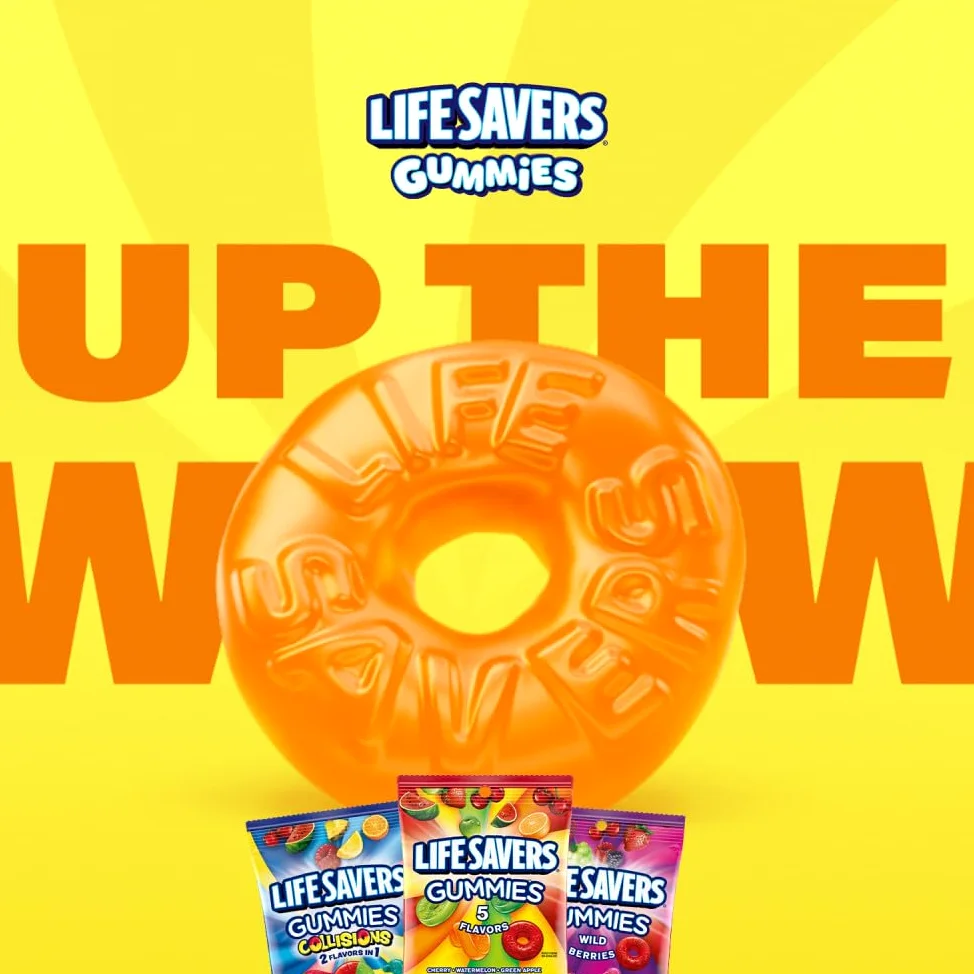 Lifesavers Gummies Five Flavor Pouches, 4.2 Ounce (Pack of 15)
