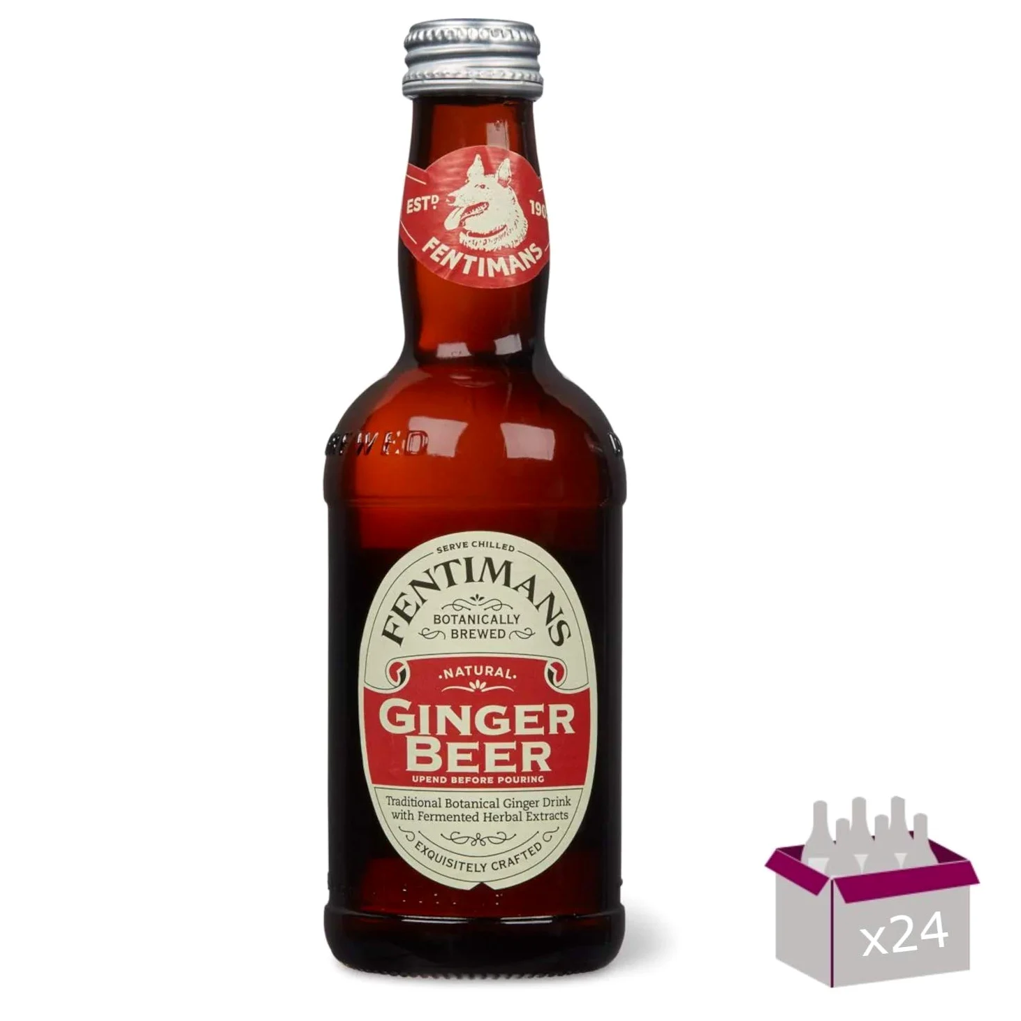Fentiman’s – Ginger Beer – 24 * 20cl
