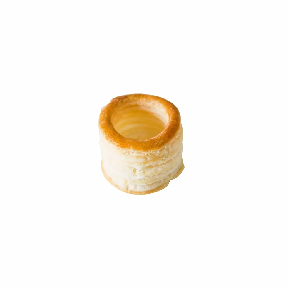 Mini Vol au Vent di pasta sfoglia rotonda 38 mm Vitarvi 336 unità - Mundo Pastel