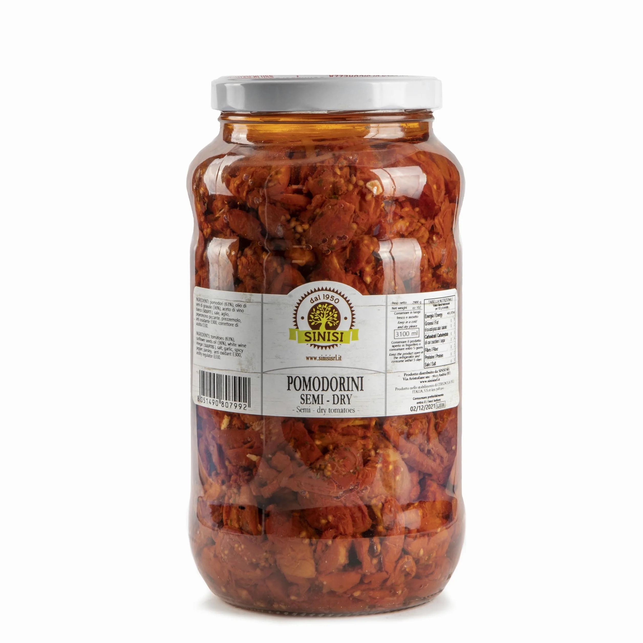 Pomodori semi-dry 3100ml