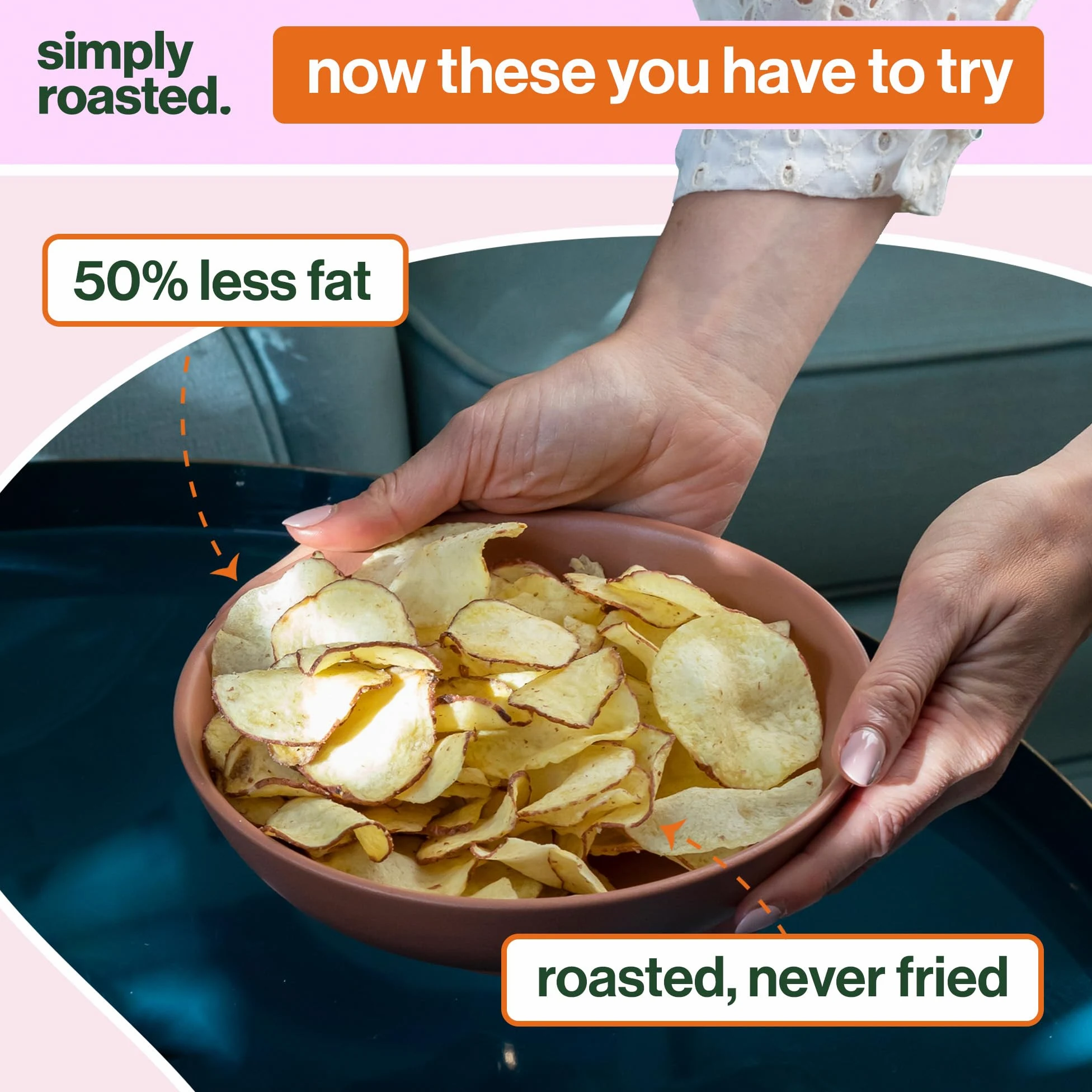 Simply Roasted - Patatine al Tartufo Nero 12 x 93g