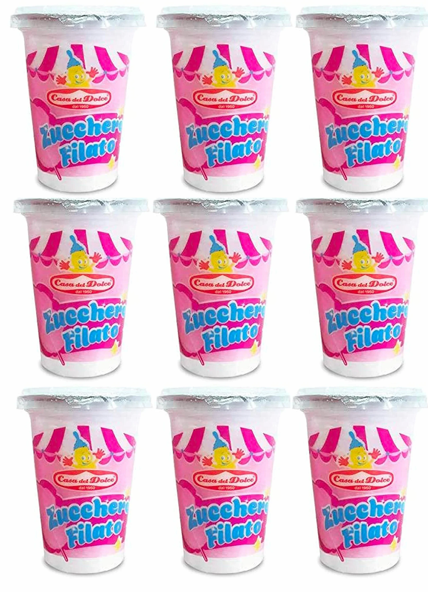 ZUCCHERO FILATO IN BARATTOLO da 20gr Ideale per i Vostri Party! Casa del Dolce MADE IN ITALY (9)