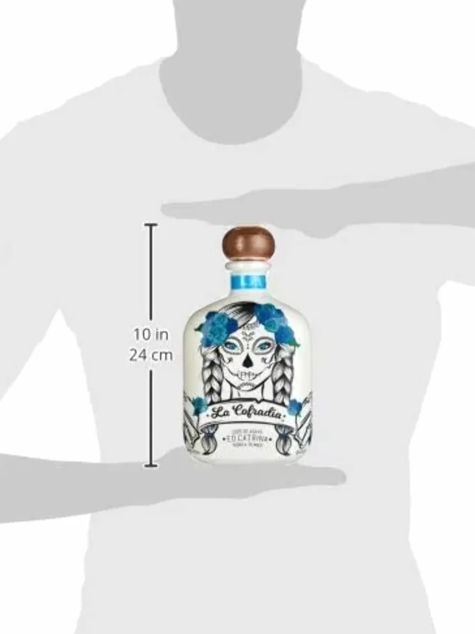 La Cofradia Catrina Bianco Agave Tequila - 700 ml