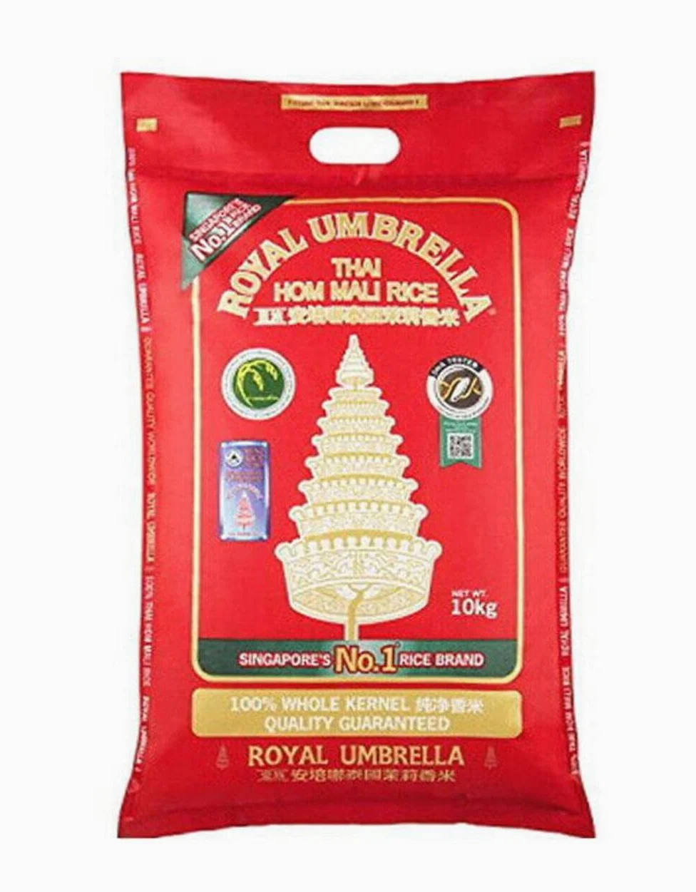 Royal Umbrella Thai Jasmine Rice 10Kg Scatola da 1