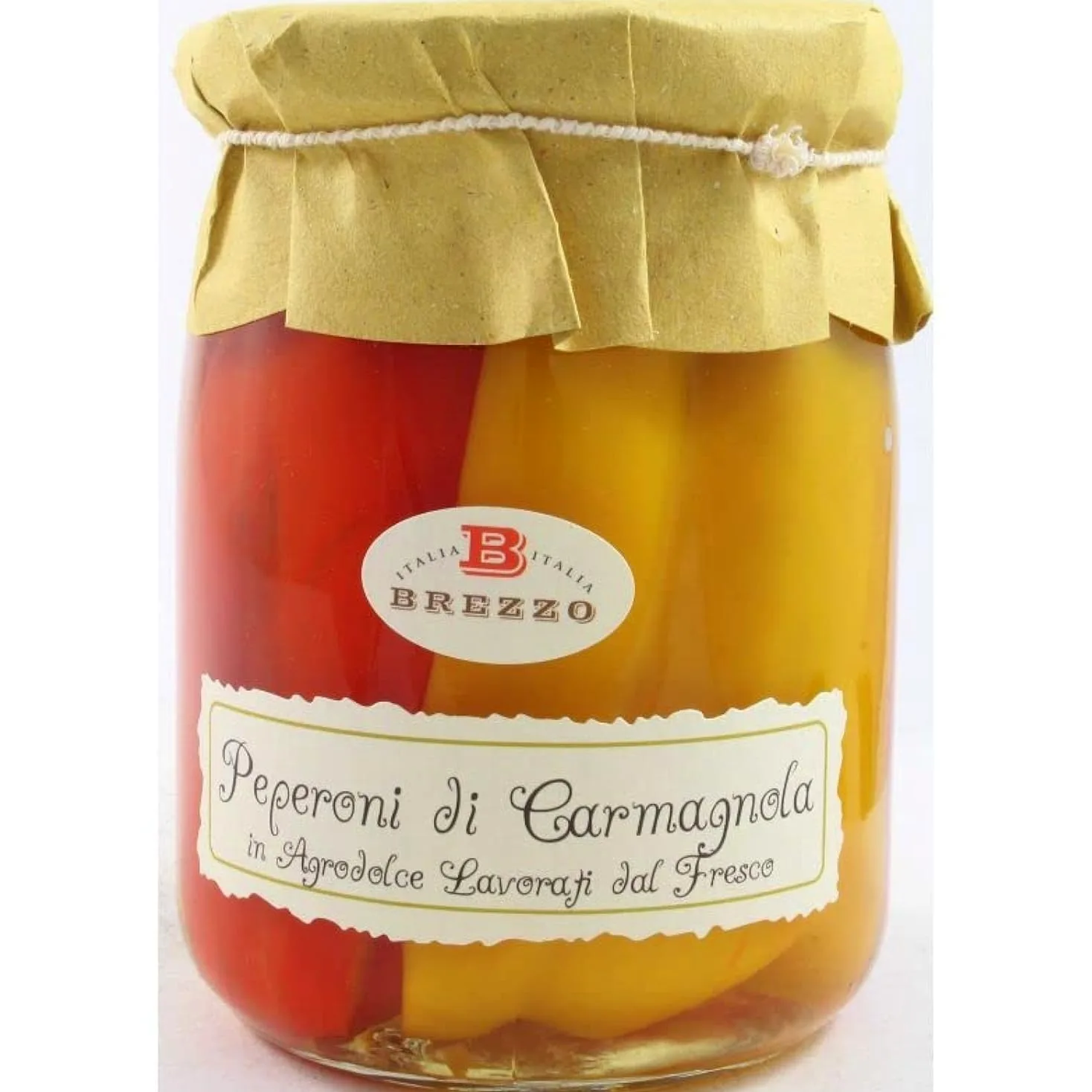 Brezzo - Peperoni di Carmagnola in agrodolce 560gr