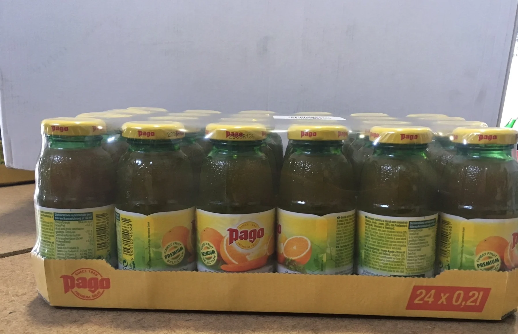 Pago ACE Boisson Ace cl 20 x 24 bottiglie in vetro succo di frutta