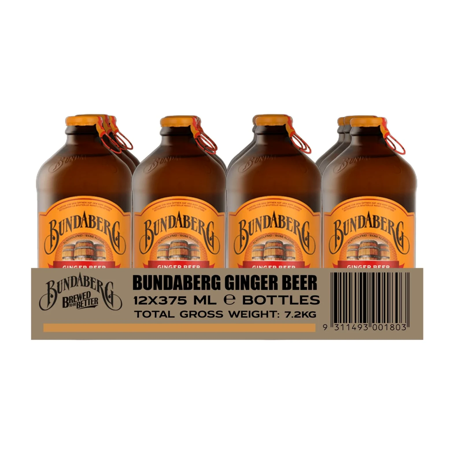 Bundaberg | Ginger Beer | 12 x 375 ml