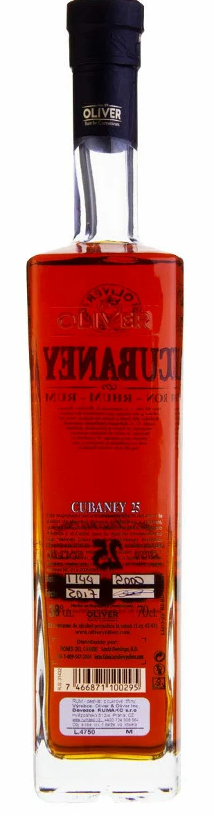 Ron Cubaney TESORO 25 Sistema Solera 38% Vol. 0,7l in Giftbox