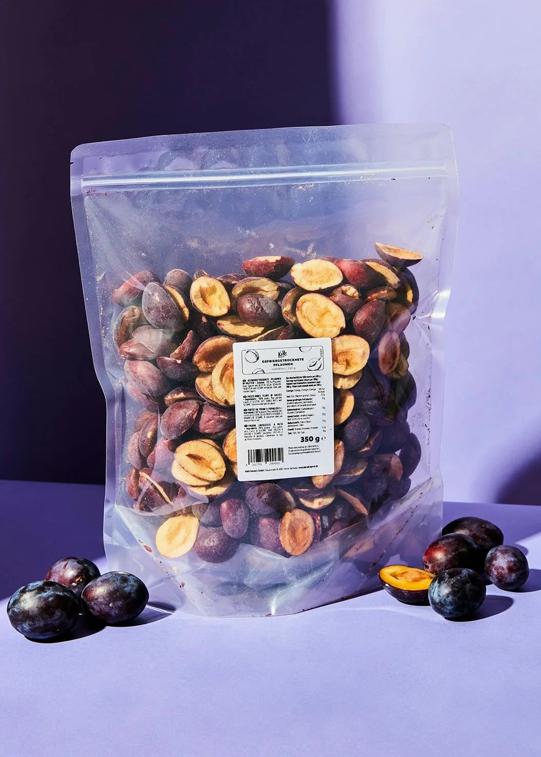 KoRo - Prugne liofilizzate a fette | 350 g