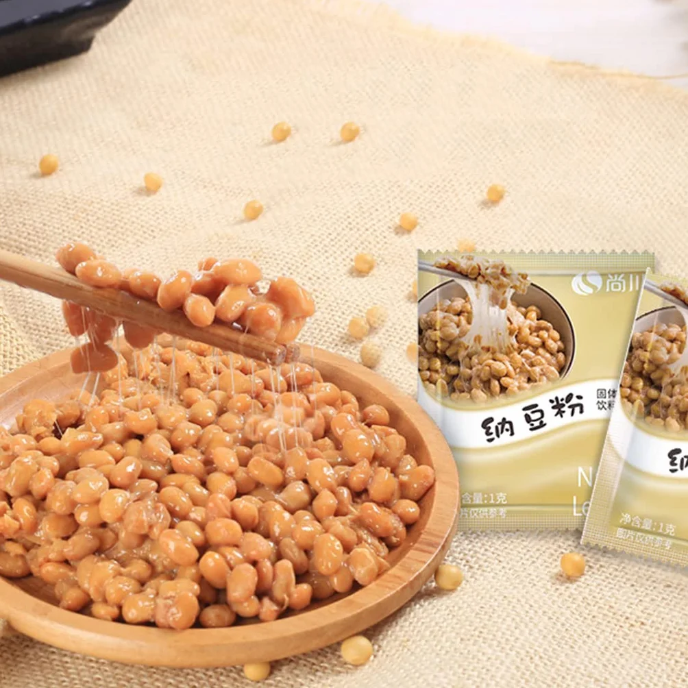 10Pcs Nattomoto Starter Giapponese Natto Fermentato Soia Polvere Per La Casa per la Salute Bacillus Subtilis Attivo Natto