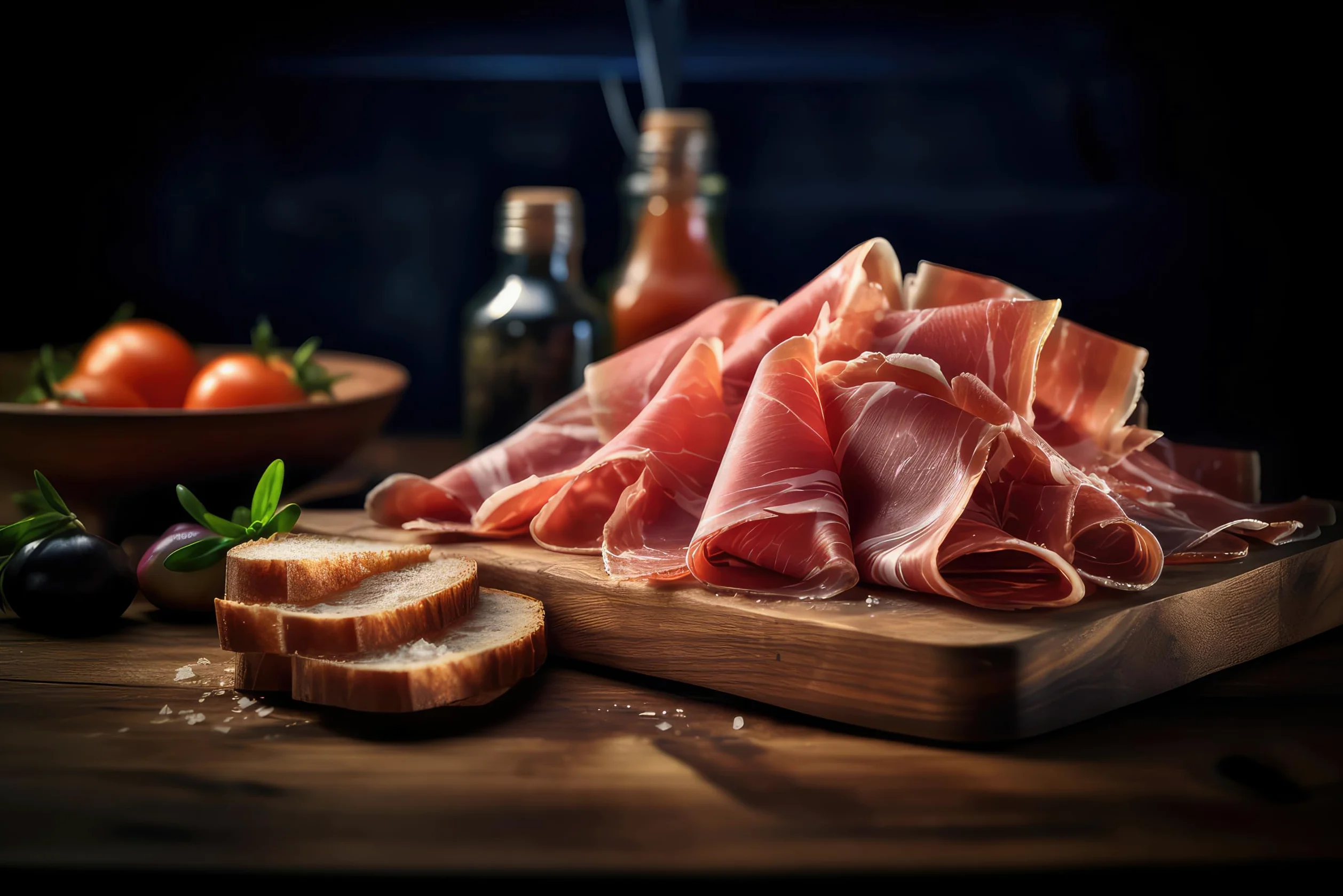Prosciutto Umbro "Bauletto" Trancio Kg.2,5/3 SV - Norcineria Umbra Produzione Artigianale - Gluten Free - Il Salumiere dal 1978