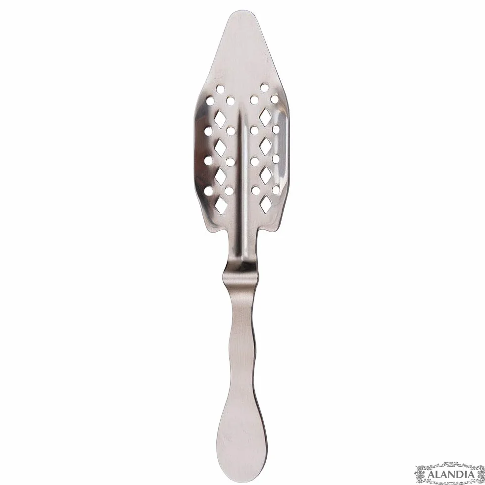 1x Fontana per Assenzio di ALANDIA | 2x Bicchieri per Assenzio | 2x Cucchiai | 1x Zucchero