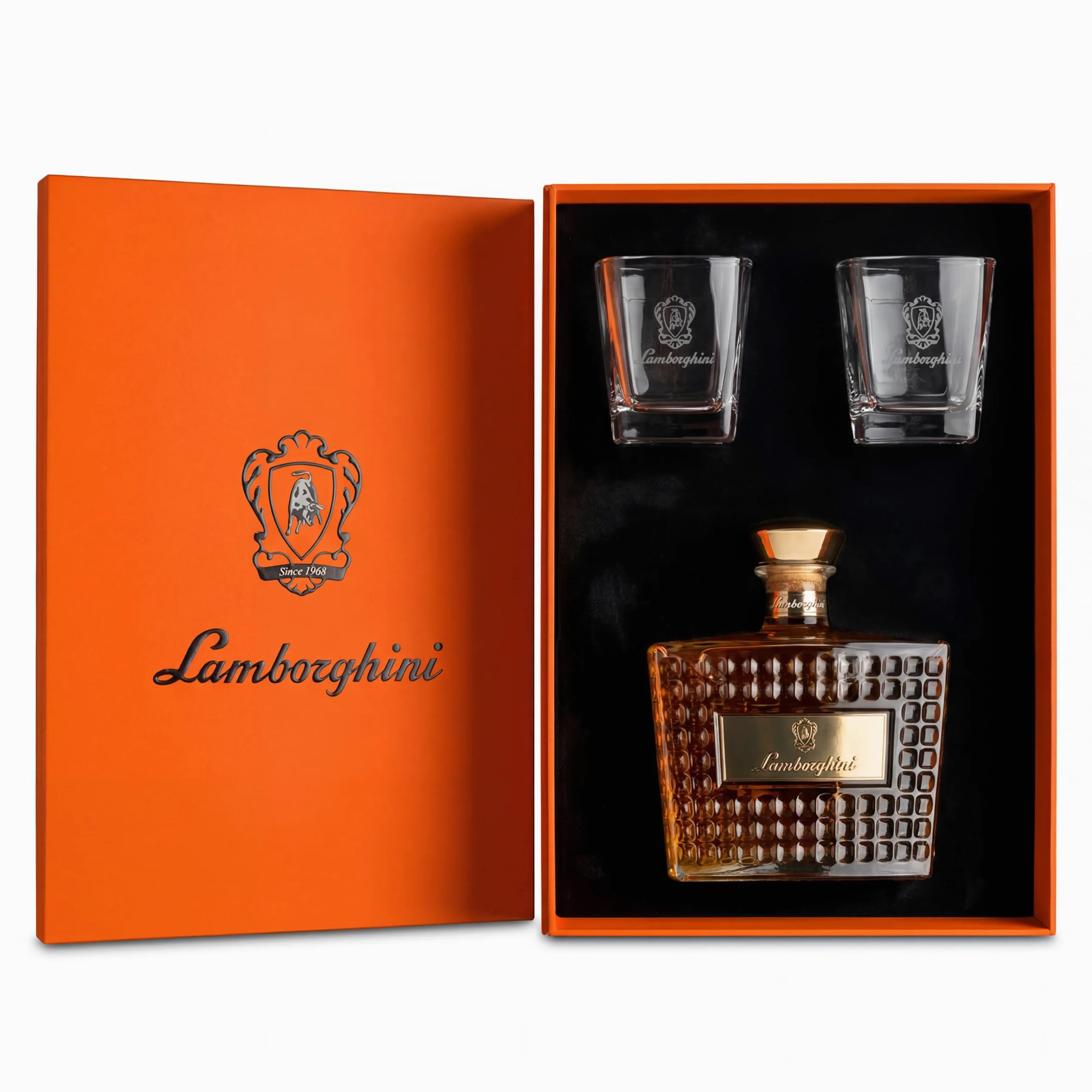 Lamborghini Brandy VSOP 5 Anni 0,70L – Distillato Italiano Premium – Luxury Gift Box & Signature Experience – MADE IN ITALY (Signature Experience)