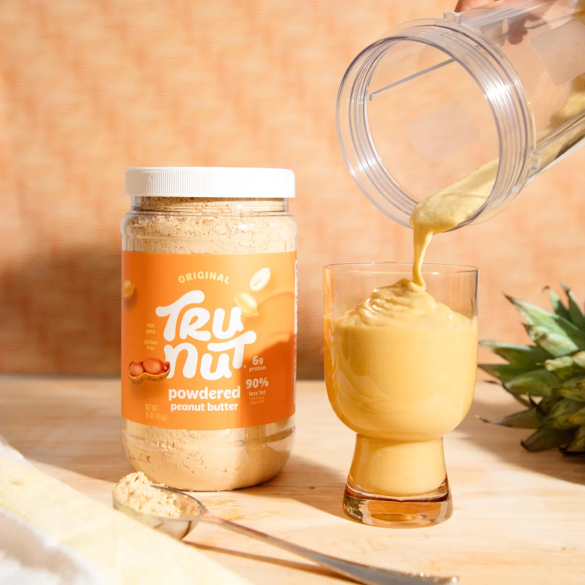 Tru-Nut Powdered Peanut Butter, Chocolate Flavor