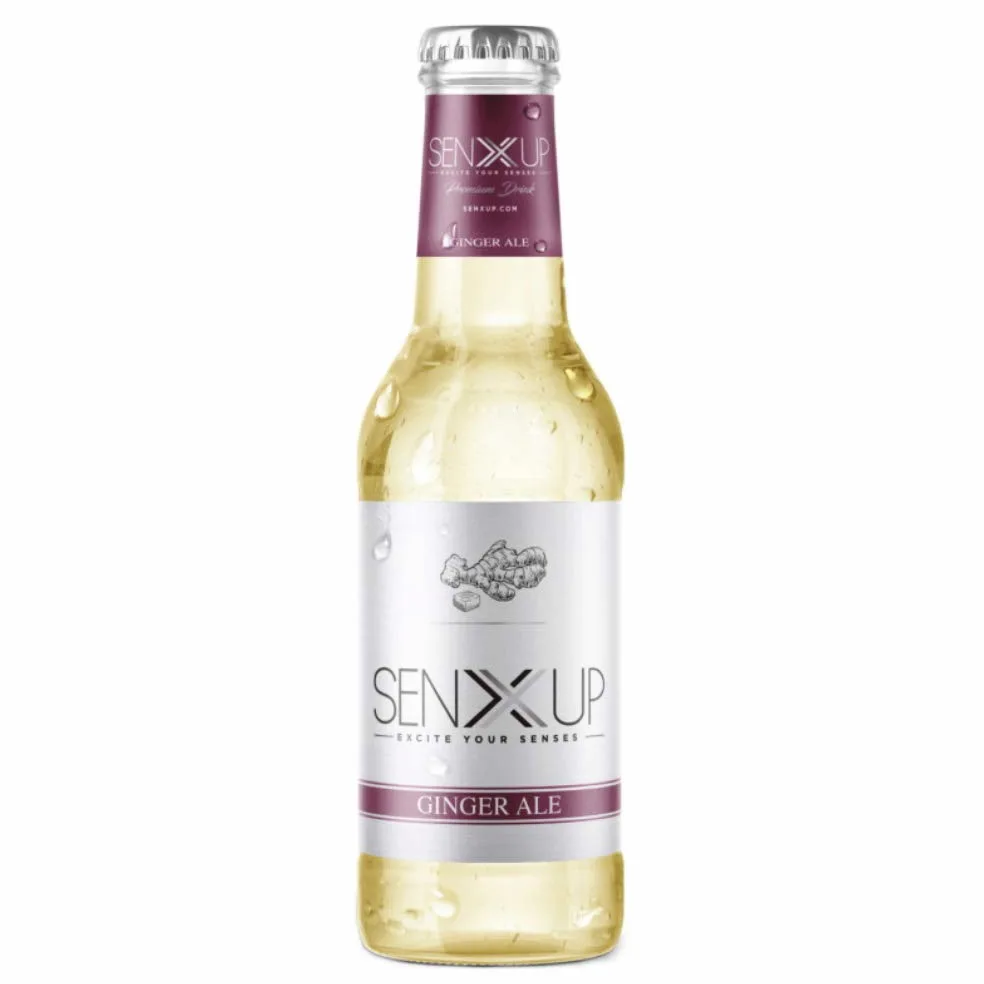 SENXUP Ginger Ale - Premium Mixer in Confezione da 24x200ml