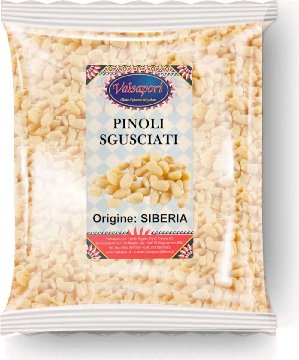 Valsapori - PINOLI SIBERIANI SGUSCIATI (150 gr) - RACCOLTO SELVATICO | Pinoli Siberiani Selezionati, Qualità Premium, Ricchi di Sali Minerali e Vitamine - 100% Naturali, Gusto Autentico della Natura