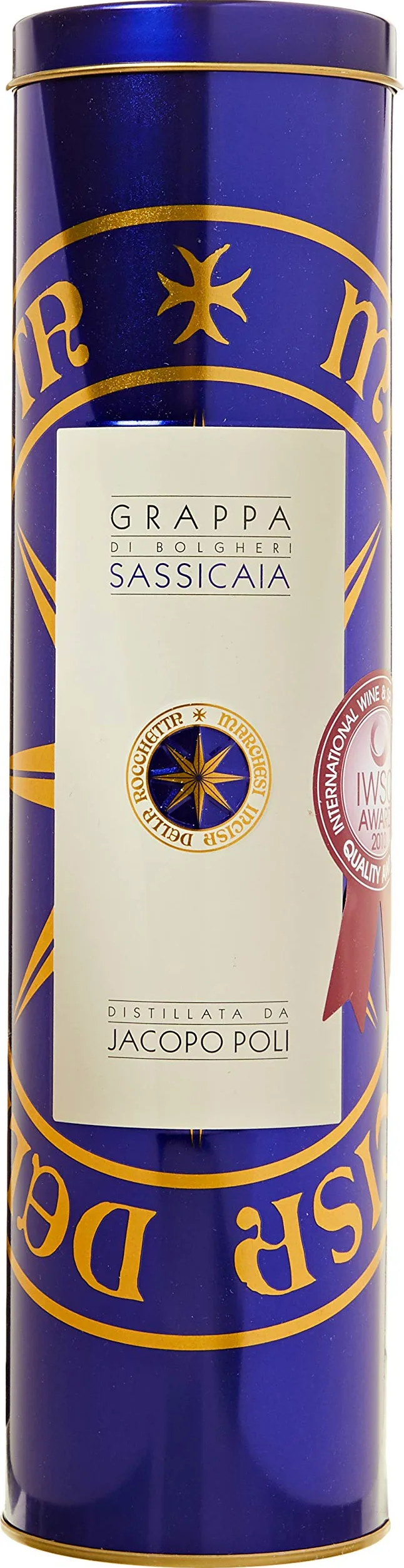 Jacopo Poli Grappa Sassicaia 500ml