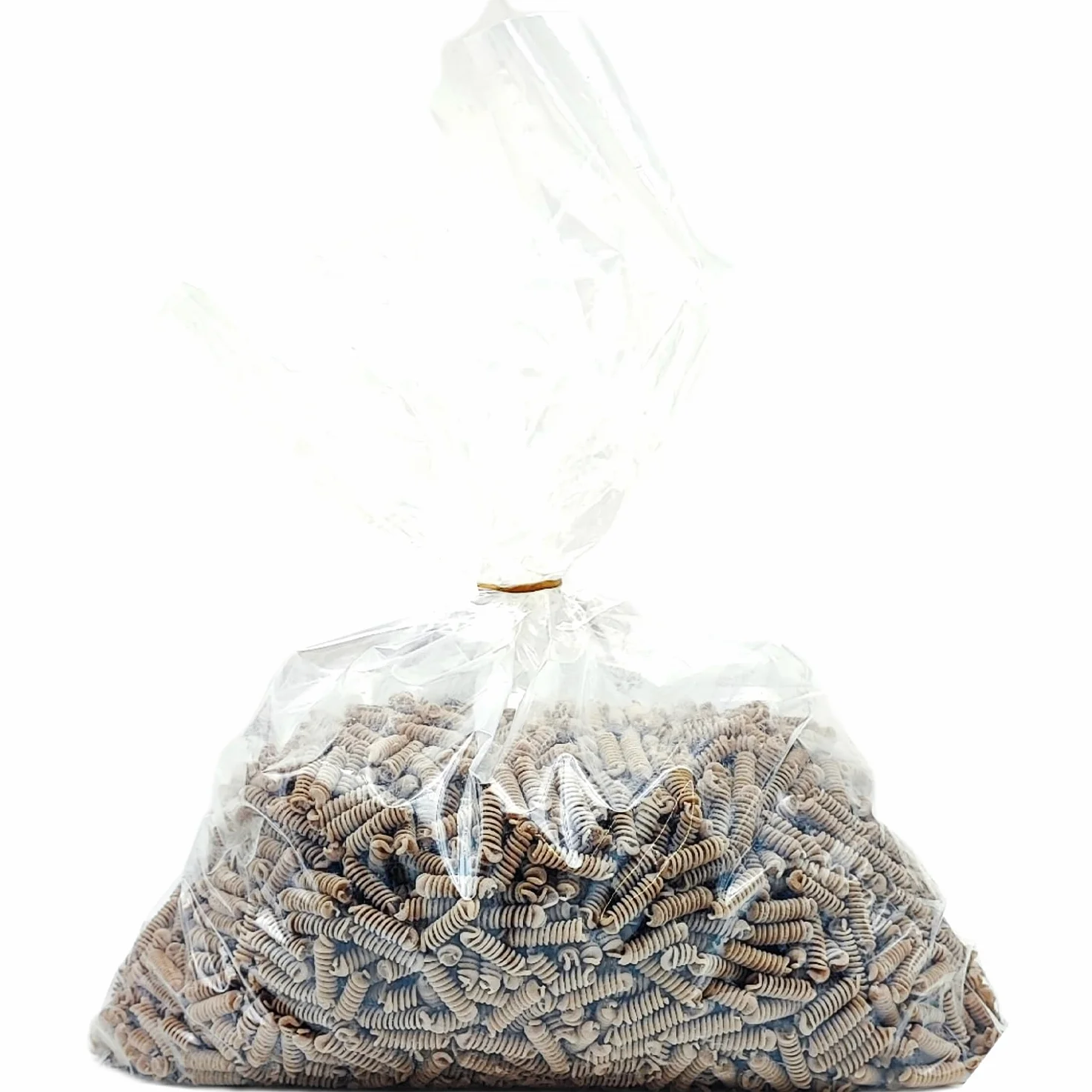 Oltresole, Pasta di Grano Saraceno Integrale Biologica, Formato Fusilli 4 Kg, Pasta con Sola Farina Integrale da Agricoltura Biologica, Senza Glutine, Formato Convenienza