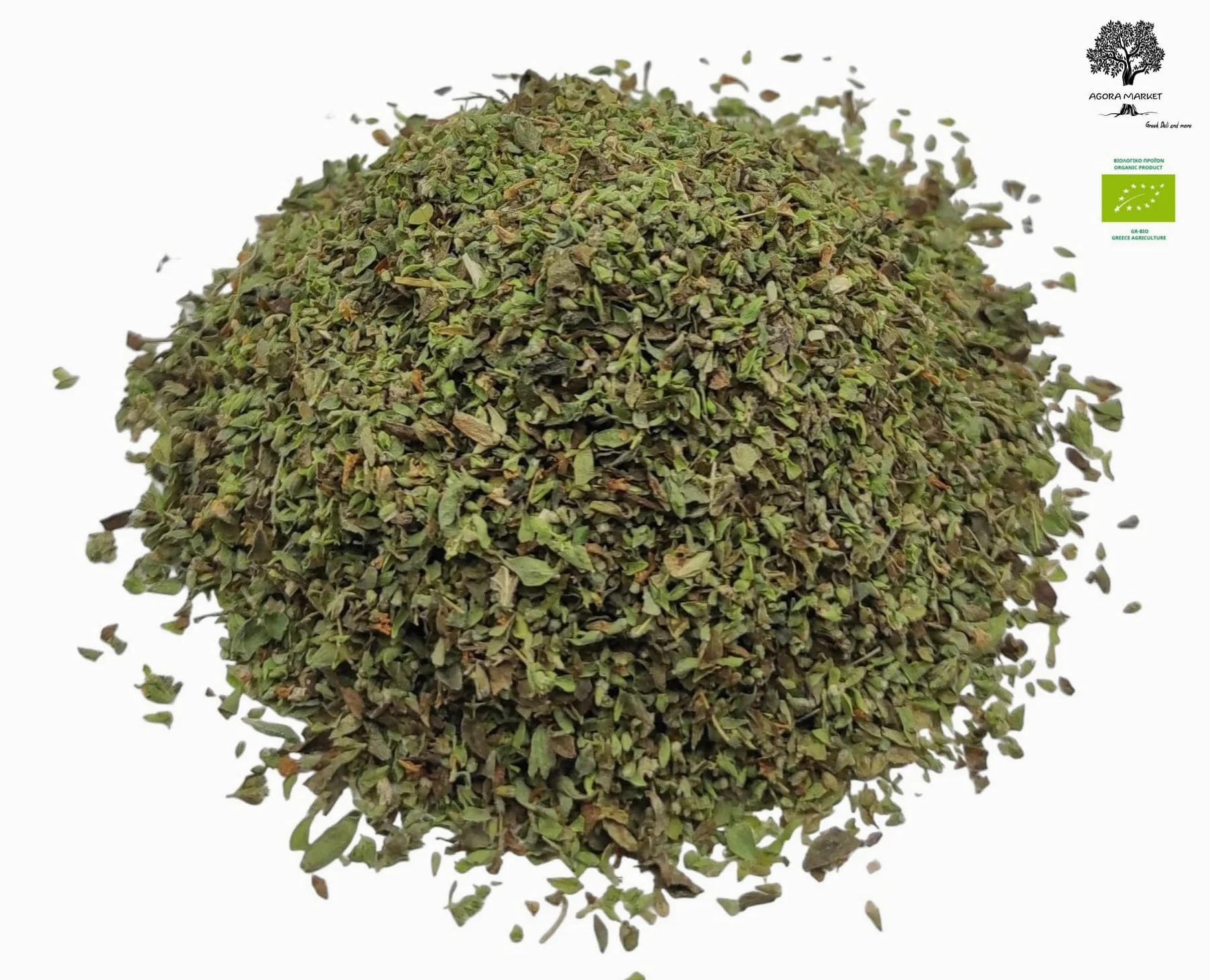 Certificato Biologico Foglie Grattugiate Di Origano Di Montagna Greco 85g - 1,95kg Origanum Vulgare (950 grammi)