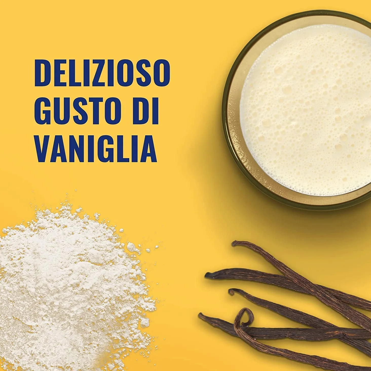 Meritene Forza & Vitalità gusto Caffè, Vaniglia & Cioccolato,bevanda alimentare in polvere Arricchito di Vitamine,Minerali e Proteine | Rafforza il tuo Sistema Immunitario e la Salute delle Ossa