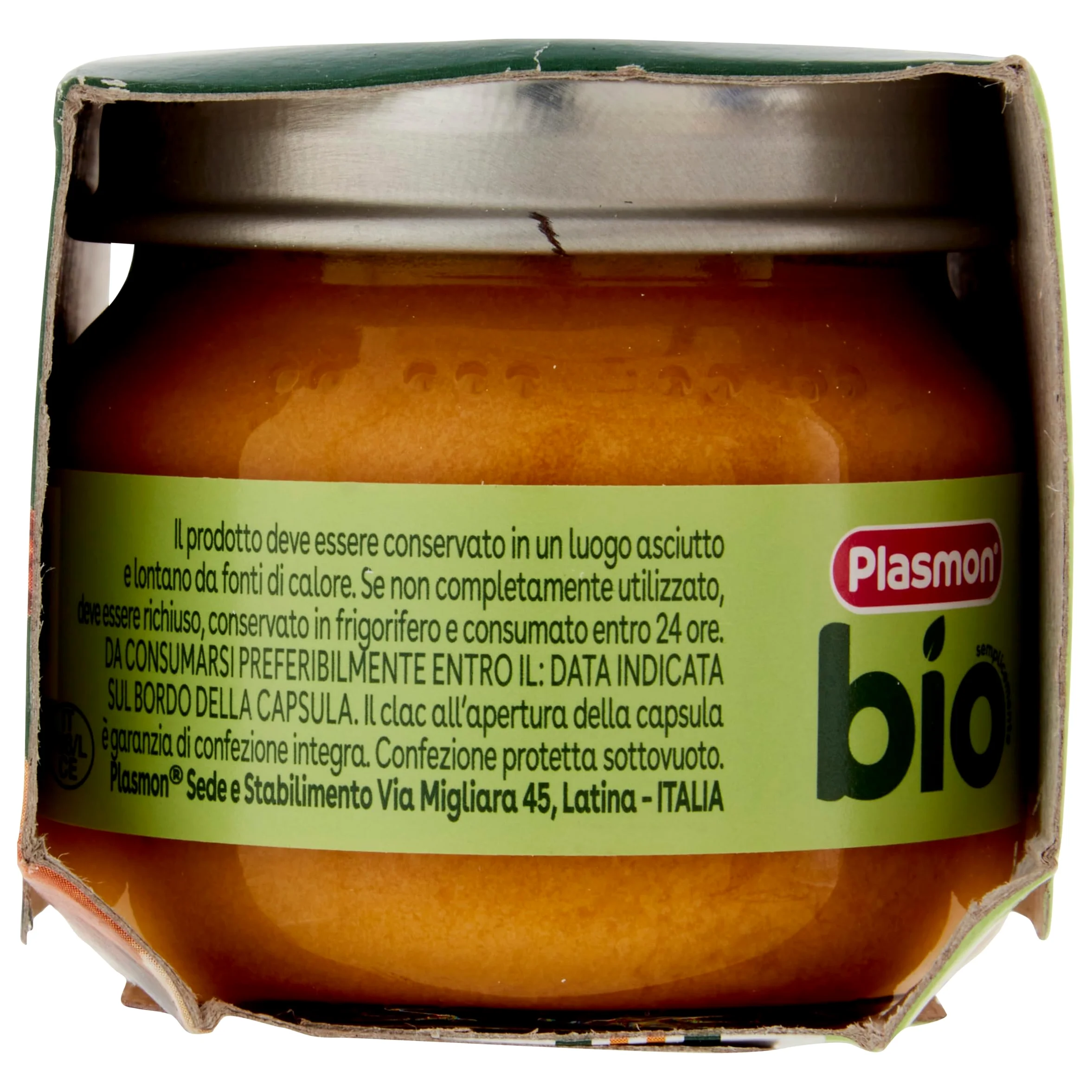 Plasmon BIO Omogeneizzato Manzo 2X80g (12 Confezioni)