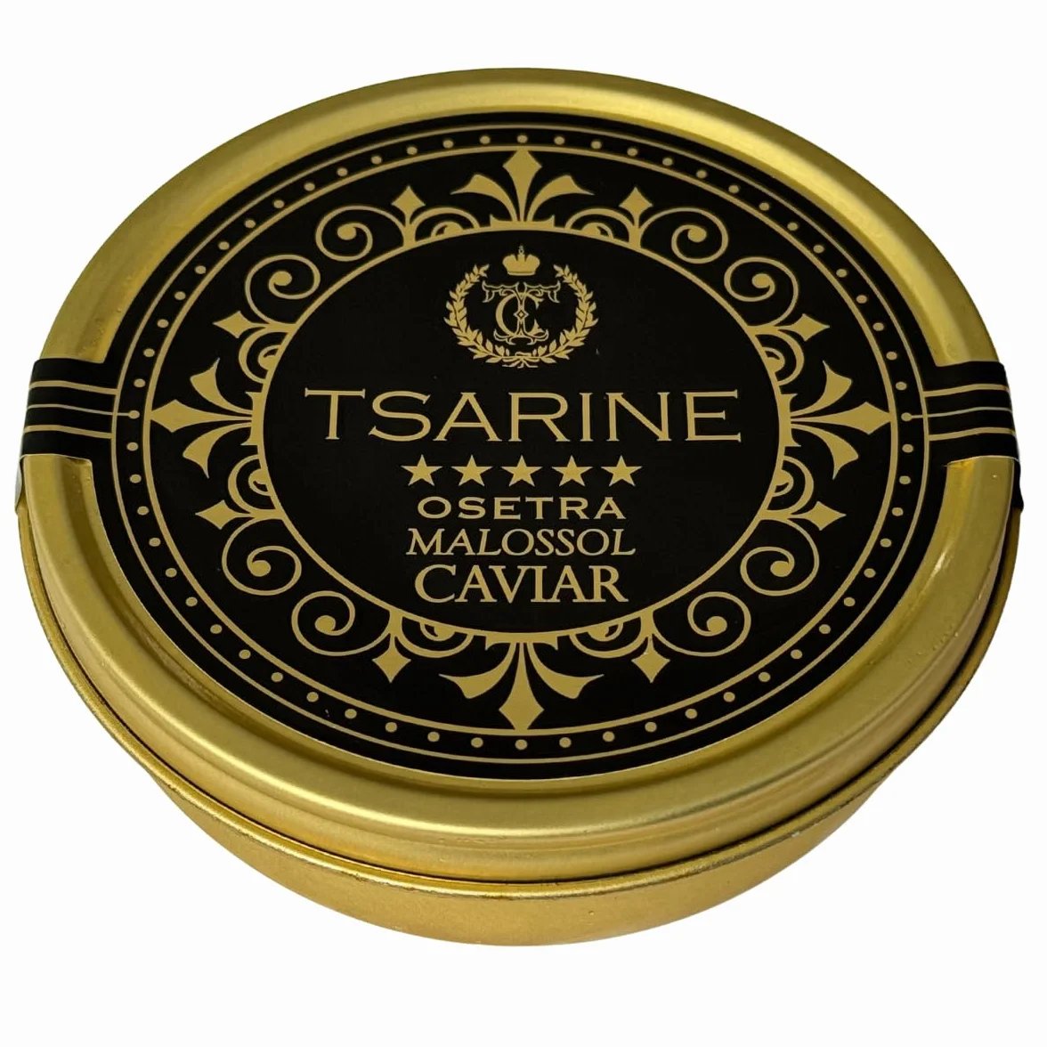 Caviale Nero 250g | Caviale di storione | Caviale di pesce | Caviale Malossol | Brand: Caviale TSARINE | Sapore delicato con un finale unico