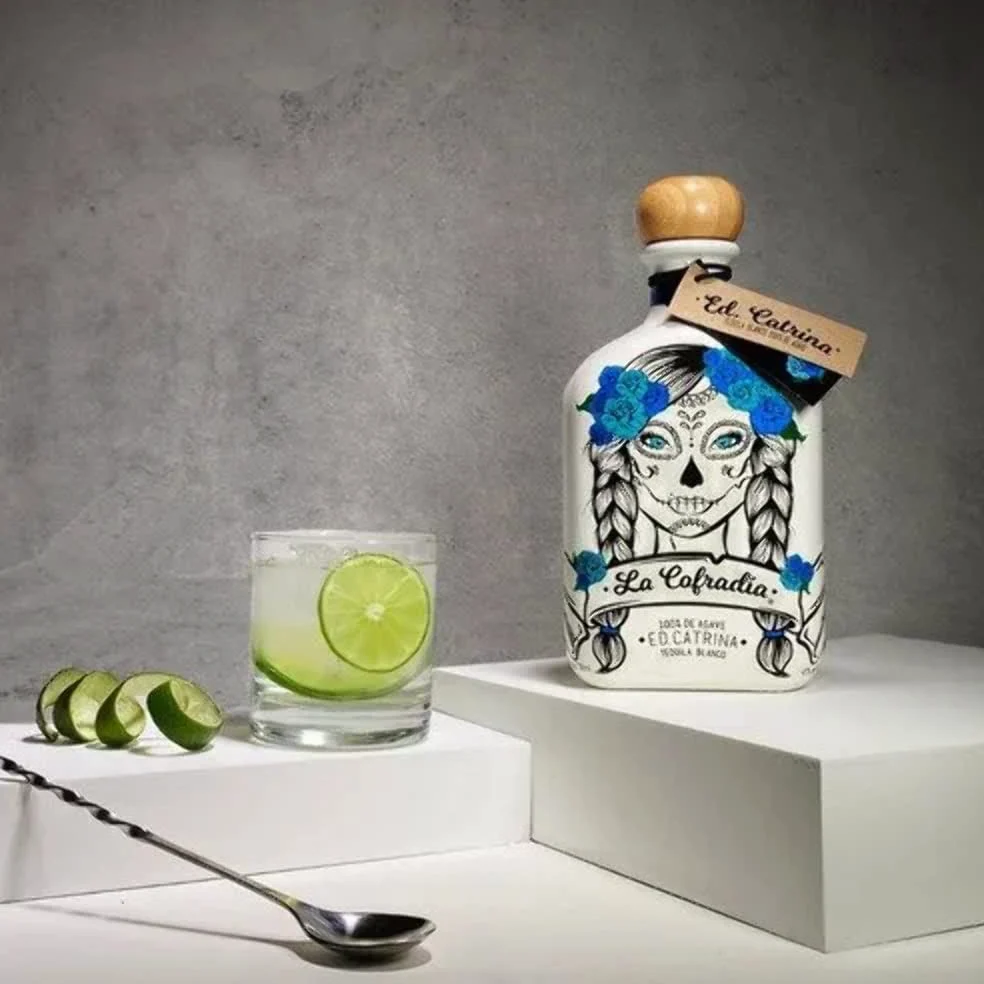 La Cofradia Catrina Bianco Agave Tequila - 700 ml