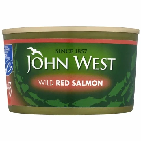 John West Selvaggio Rosso Salmone 213g x 6