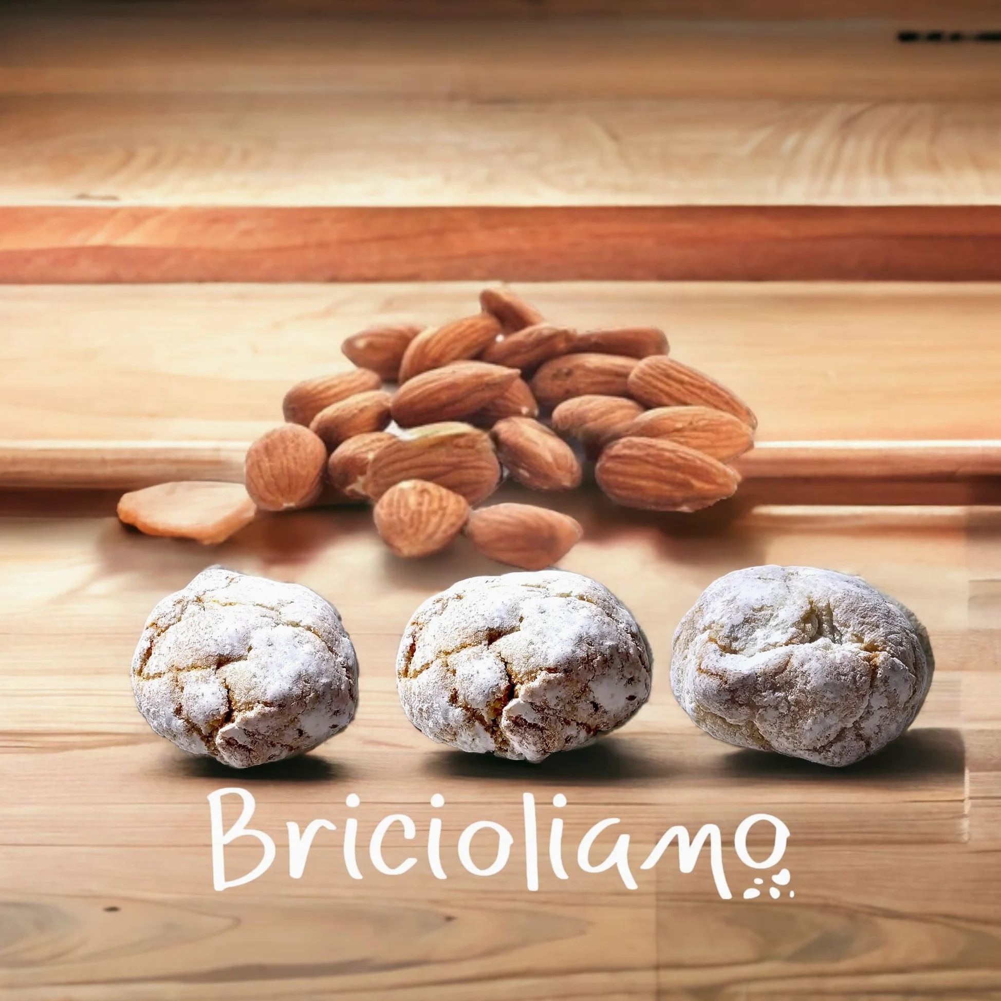 BRICIOLIAMO...[ 3 Kg. ] Dolci tipici Siciliani Specialità Autunnali - Paste di Mandorla Classiche - Tronchetti Ripeni all'Arancia - Tronchetti Ripeni ai Fichi Secchi - Prodotti in Sicilia. (3 kg)