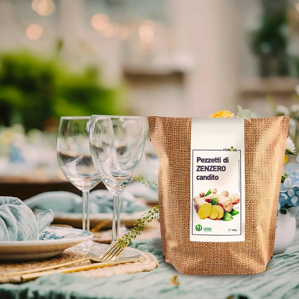 FORLIVE PEZZETTI DI ZENZERO CANDITO 1 KG
