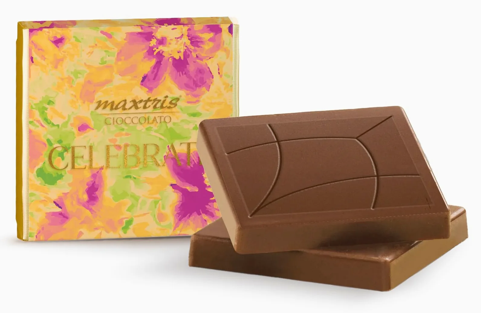 Cioccolatini al Latte Maxtris CELEBRATE COMPLEANNO, Celebrate Napolitains, busta 1kg