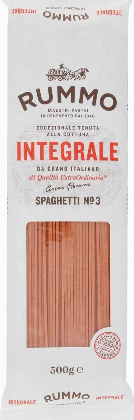 Rummo Pasta Integrale Confezione Prova, 6 diversi tipi di pasta integrale,Pasta Italiana 12x500g