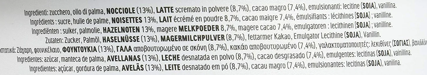 Nutella 3kgx2pz