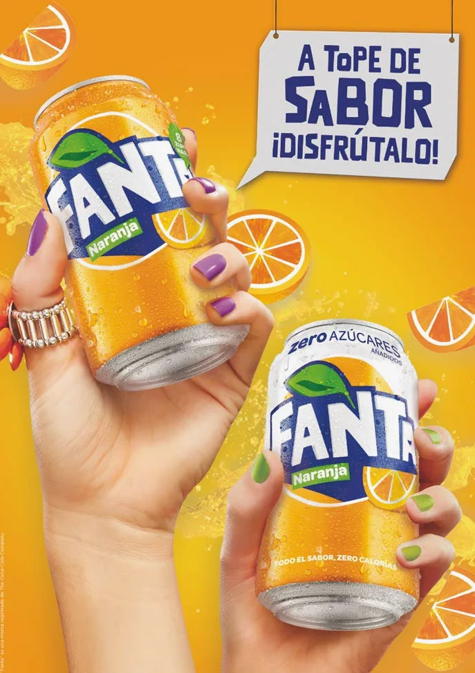 Fanta Zero Arancio Rinfrescante a Gas 2 L (Confezione da 6) Bottiglia di Plastica