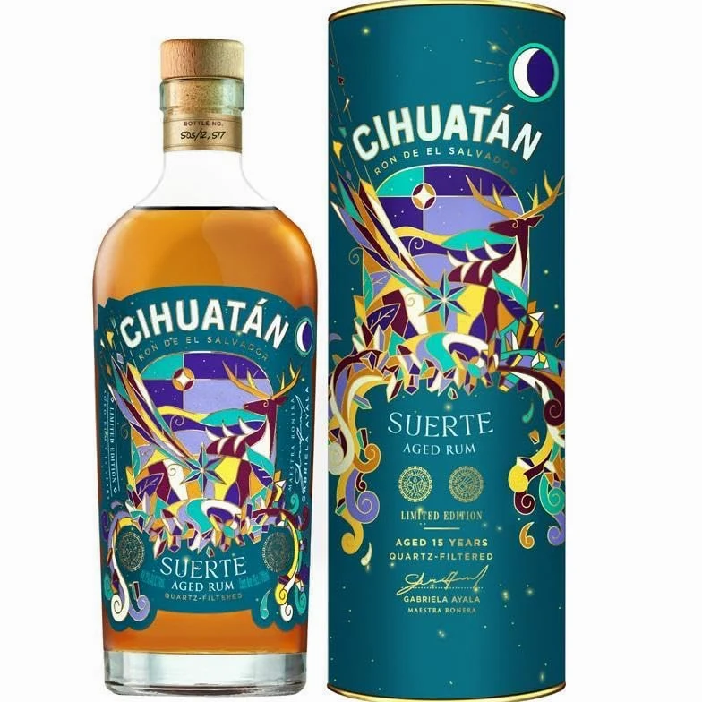 CIHUATAN SUERTE RON EL SALVADOR 70 CL